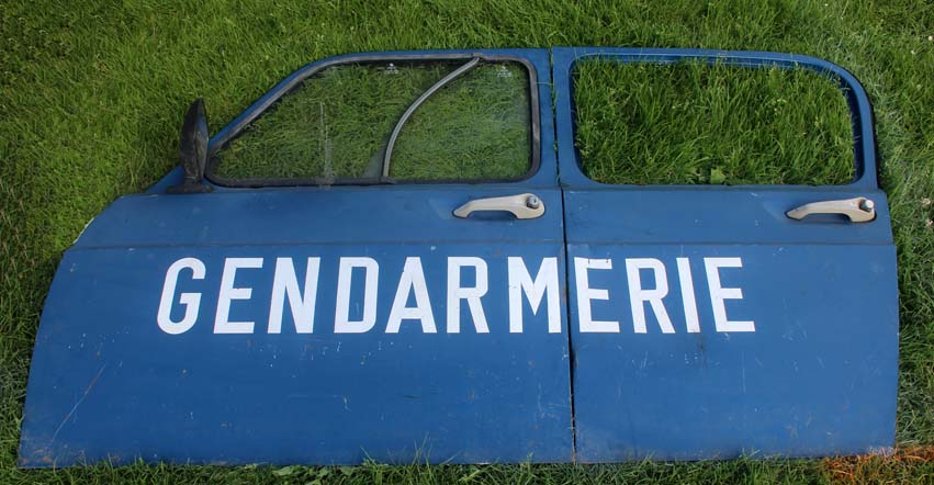 La maréchaussée était bien présente...