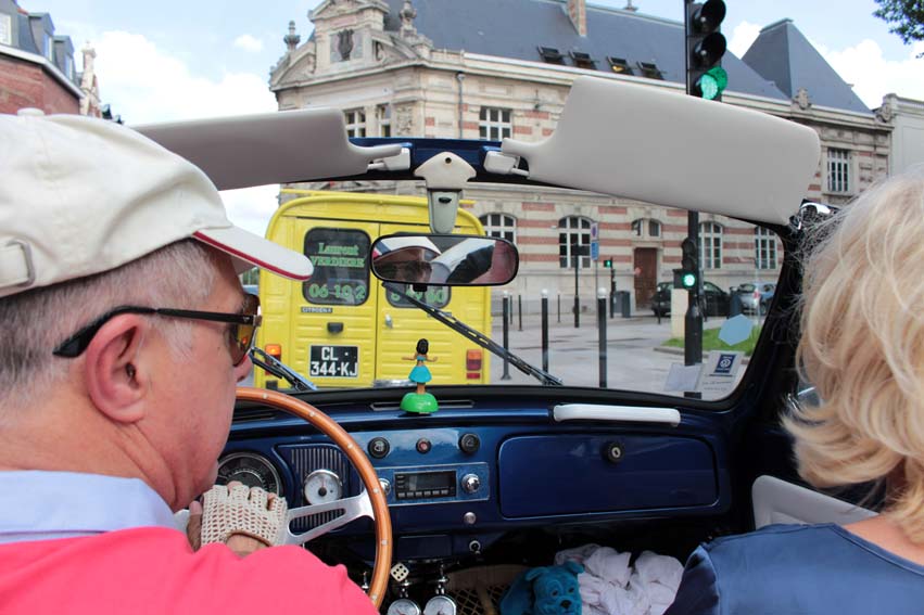 En caméra embarquée.